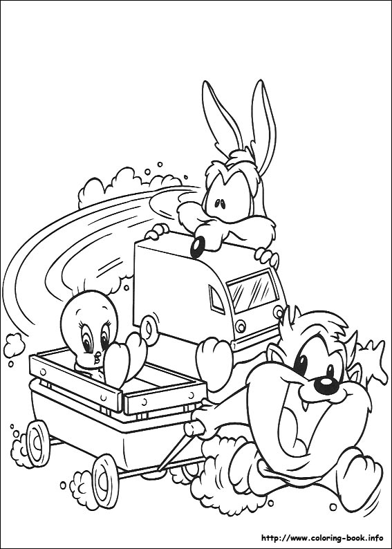 Baby Looney Tunes coloring picture